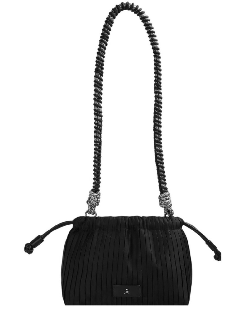 Scalpers Ny pleated bag in black